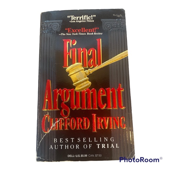 Boom Bundle: The Client by John Grisham & Final Argument by Clifford Irving - Picture 6 of 9